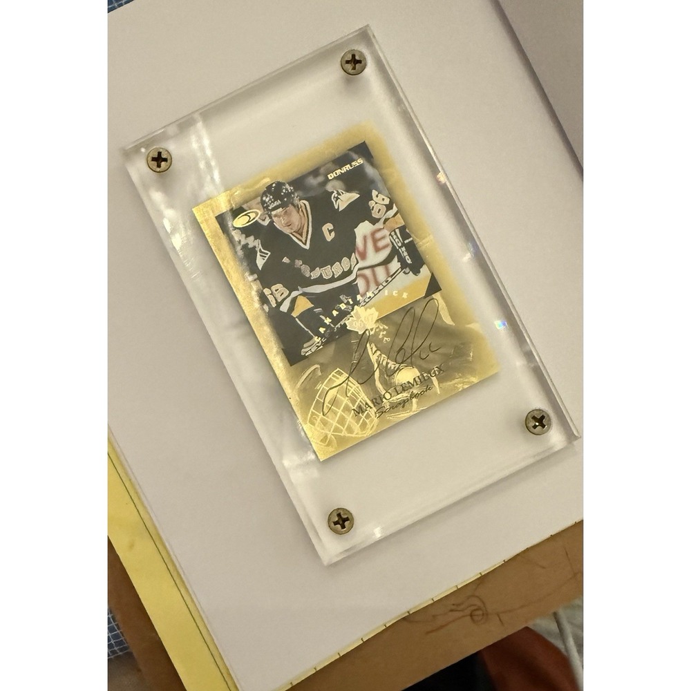 🔥 High- Grade Mario Lemieux Pittsburgh Penguins 1996 97 Donruss 🔥